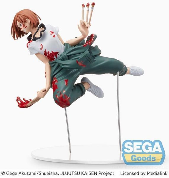 Фигурка Sega GRAFFITI&times;BATTLE Магическая битва Нобара Кугисаки Jujutsu Kaisen Nobara Kugisaki 23 см S JK NK 23 S JK NK 23 фото