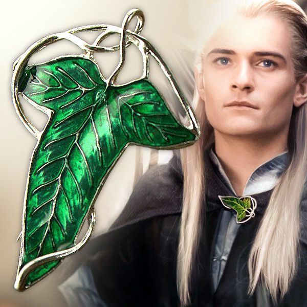 Кулон Брошка Брошка Володар перснів Ельфійський Лист The Lord of the Rings Elven Leaf 5 см TLR EL 5.4 TLR EL 5.4 фото