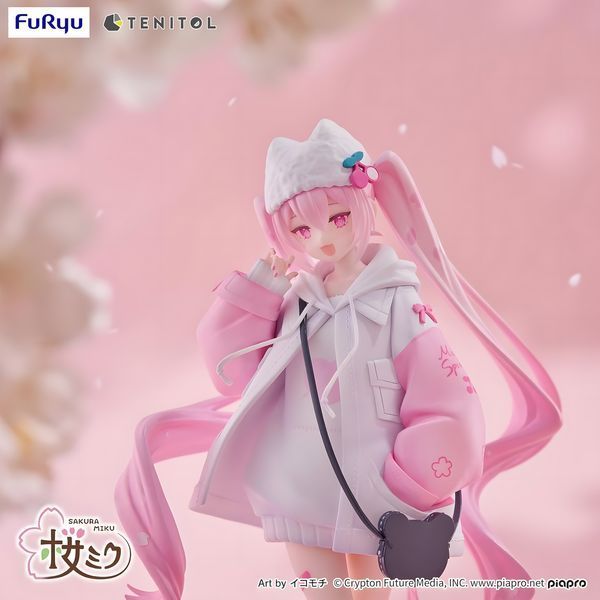 Фигурка FuRyu Tenitol Petit Sakura Cool Style Вокалоид Хацунэ Мику Vocaloid Hatsune Miku 19 см 3162901957 фото