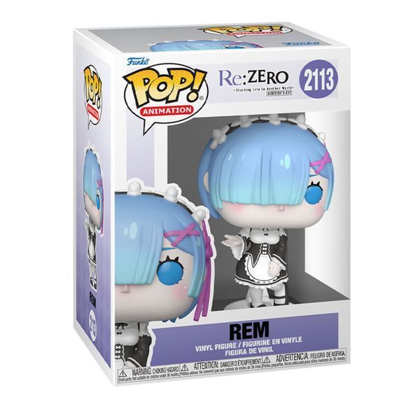 Фігурка Funko Pop Фанко Поп Життя з нуля в іншому світі Рем Re:Zero Rem 10 см 2113 FP RZ R 2113 фото