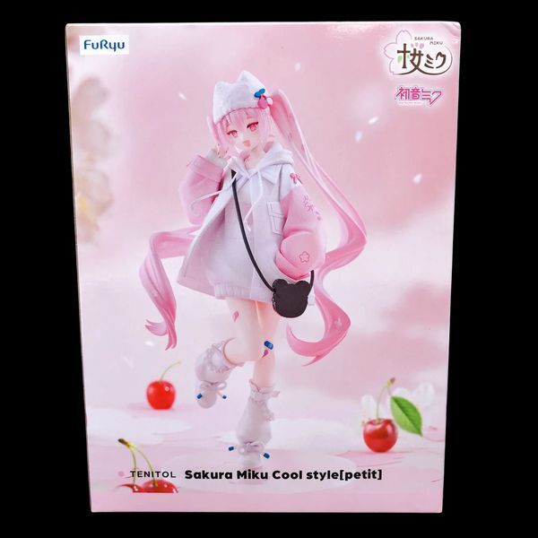 Фигурка FuRyu Tenitol Petit Sakura Cool Style Вокалоид Хацунэ Мику Vocaloid Hatsune Miku 19 см 3162901957 фото