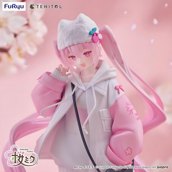 Фигурка FuRyu Tenitol Petit Sakura Cool Style Вокалоид Хацунэ Мику Vocaloid Hatsune Miku 19 см 3162901957 фото