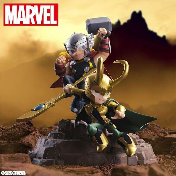 Фігурка Sega Luminasta MARVEL Марвел Тор та Локі Thor And Loki 22 см SLM TL 22 SLM TL 22 фото