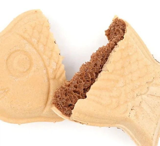 Вафли Meito Pukupuku Tai Taiyaki со вкусом шоколада Chocolate Flavor, 20 г 2921355052 фото