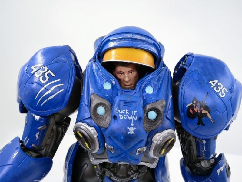 Фигурка Play Arts KAI Старкрафт Тайкус Финдли Starcraft Tychus Findlay 23 см 3204891577 фото