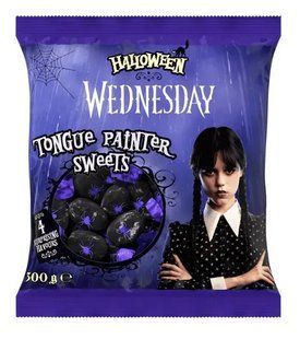 Шоколадні цукерки Wednesday Halloween Tongue Painter Sweets 300 г 2796785846 фото