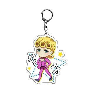 Брелок&nbsp;Неймовірні пригоди&nbsp;ДжоДжо&nbsp;Джорно Джованна JoJo's Bizarre Adventure Giorno AK JJ GG AK JJ GG фото
