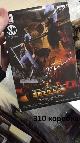 Фигурка Banpresto Дракуль Соколиный Глаз Михок&nbsp;Большой Куш One Piece&nbsp;Hawkeye Mihawk 15 см anime ОР 27.80 anime ОР 27.80 фото
