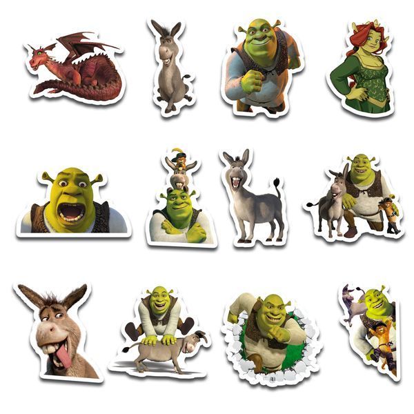 Стикерпак Набор наклеек GeekLand Шрек&nbsp;Shrek 45 штук SP SR 01 SP SR 01 фото