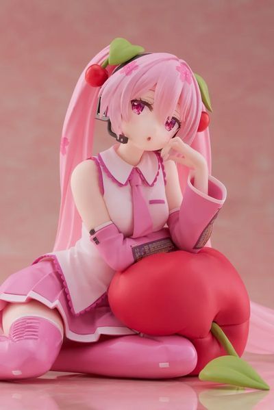 Фігурка Taito Вокалоїд Сакура Хацуне Міку Vocaloid Sakura Hatsune Miku Cherry Cushion Ver. 12 см T V SHM CC 12 T V SHM CC 12 фото
