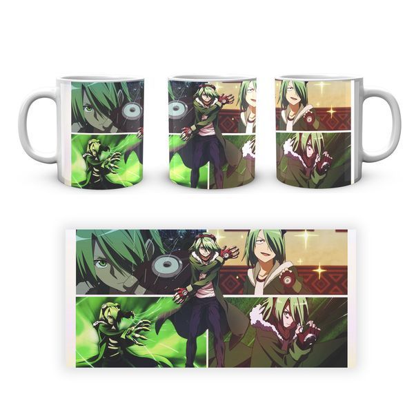 Кружка GeekLand белая Убийца Акаме Akame Ga Kill! green AGK 02.12 AGK 02.12 фото