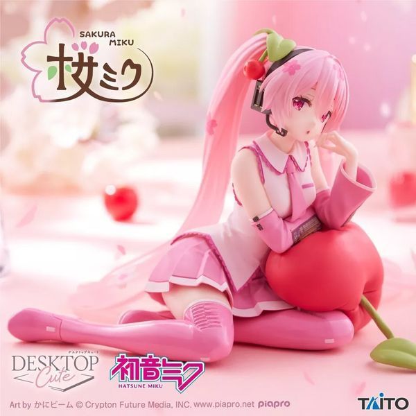 Фігурка Taito Вокалоїд Сакура Хацуне Міку Vocaloid Sakura Hatsune Miku Cherry Cushion Ver. 12 см T V SHM CC 12 T V SHM CC 12 фото