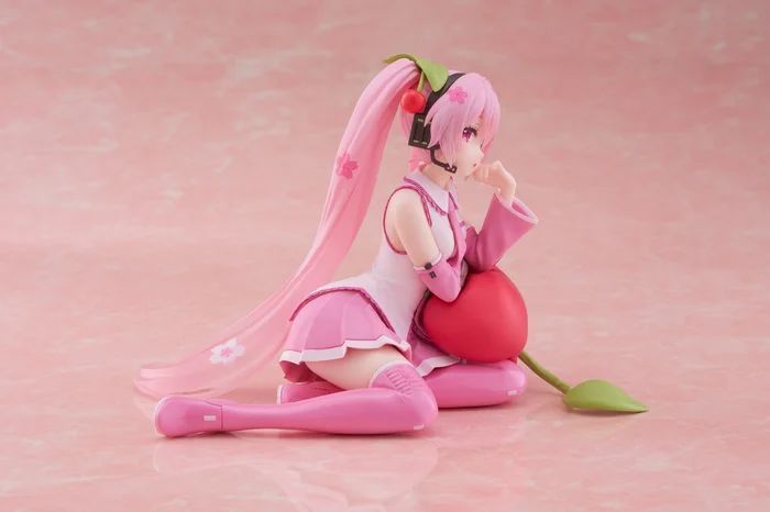 Фігурка Taito Вокалоїд Сакура Хацуне Міку Vocaloid Sakura Hatsune Miku Cherry Cushion Ver. 12 см T V SHM CC 12 T V SHM CC 12 фото