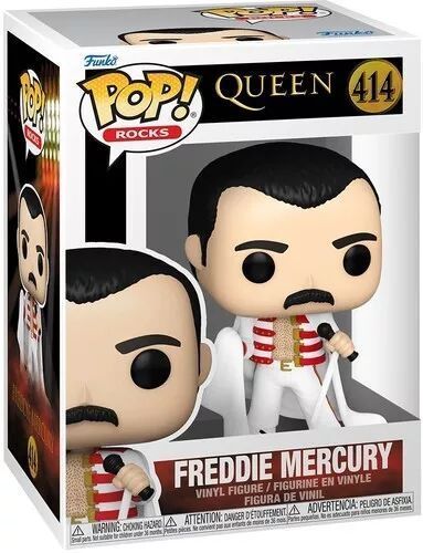 Фігурка Funko Pop Квін Фредді Мерк'юрі Queen Freddie Mercury 10 см FP Q FM 414 FP Q FM 414 фото