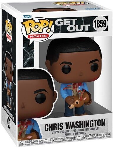 Фигурка Funko Pop Прочь Крис Get Out Chris Washington with Deer 10 см GO CWD 1859 GO CWD 1859 фото