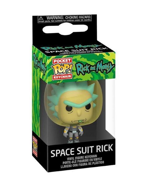 Брелок&nbsp;Рик и Морти&nbsp;Рик в скафандре Rick and Morty Funko Pop Space suit Rick 4 см RM SR 689 RM SR 689 фото